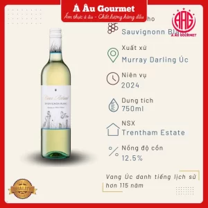 Rượu vang trắng Úc River Retreat Sauvignon Blanc 12.5% Murray Darling 2024