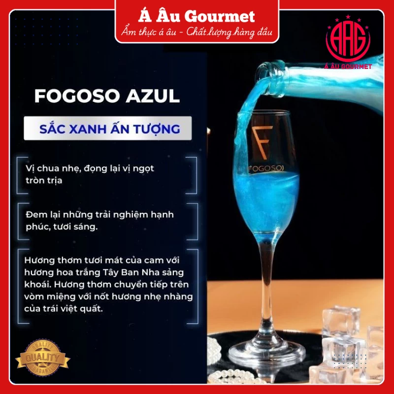 Sparkling Fogoso Azul 750ml 5.5%