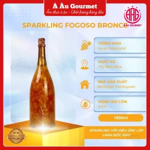 Sparkling Fogoso Bronce 1.5L 5.5%