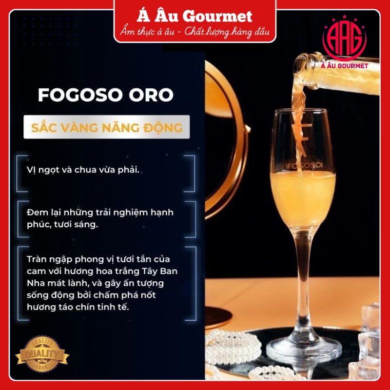 Sparkling Fogoso Oro 750ml 5.5%
